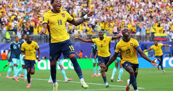 789BET đổi thưởng – Ecuador gây sốc, 19 đội chính thức vào vòng knock-out - hình ảnh - 789betgame.com