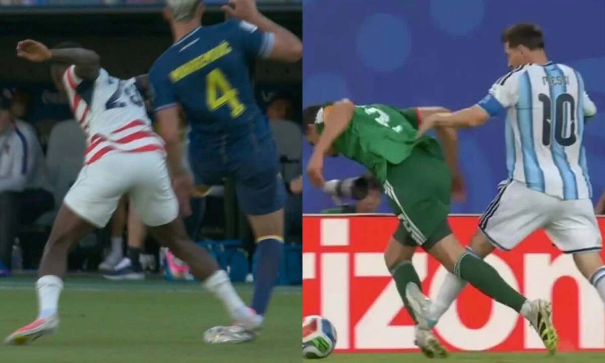 Messi bị réo tên khi tiền đạo Mỹ nhận thẻ đỏ ở World Cup - hình ảnh - 789betgame.com